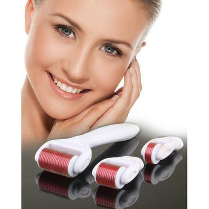 4 in 1 Derma Roller Plus Anti Aging Aloe Vera Serum - Discount Dealz