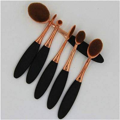 6 Pcs Oval Makeup Brush Set 3