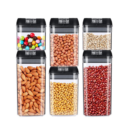 6Pcs Airtight Food Storage Containers Set 1