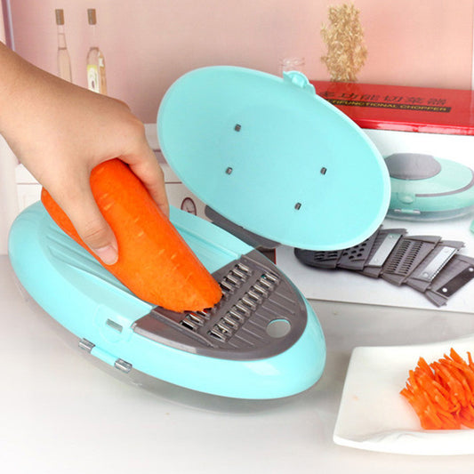 7 In 1 Multifunctional  Egg Shaped Vegetable Cutter