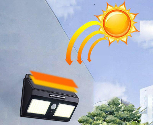 Atomic Beam Sunblast Solar Led Wall Light 2