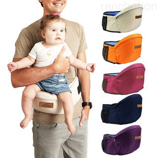 Baby Carrier Waist Stool Hold Backpack (2)