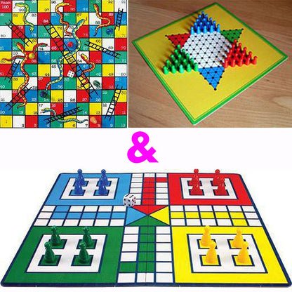 Ludo Game & Chinese Checkers & Snakes And Ladders Game