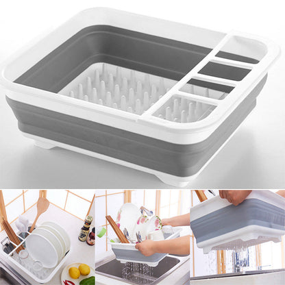 Collapsible Folding Caravan Dish Drainer