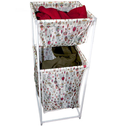 Double Layer Dirty Laundry Basket Perfect Dealz3