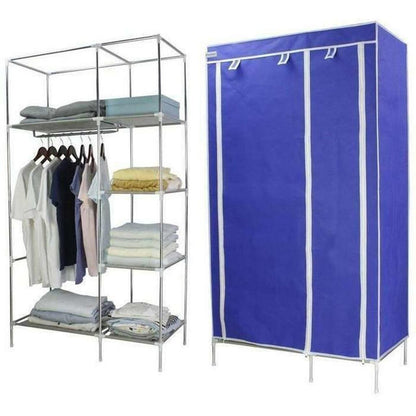 Double Canvas Storage Wardrobe