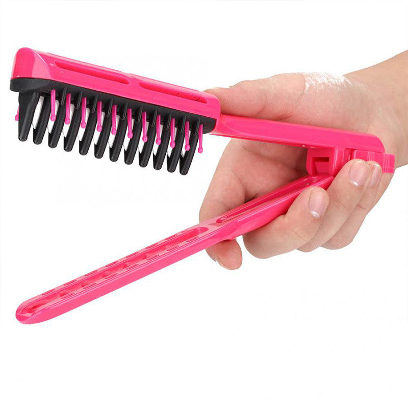 Folding V Shape Clamp Comb