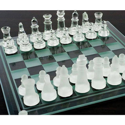 Glass Chess Set  Medium