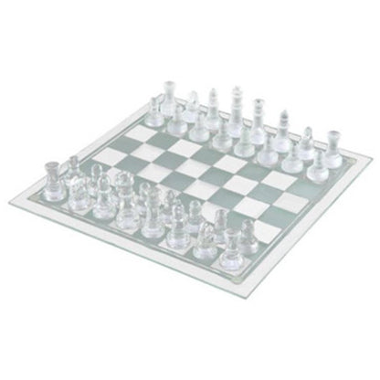 Glass Chess Set Small