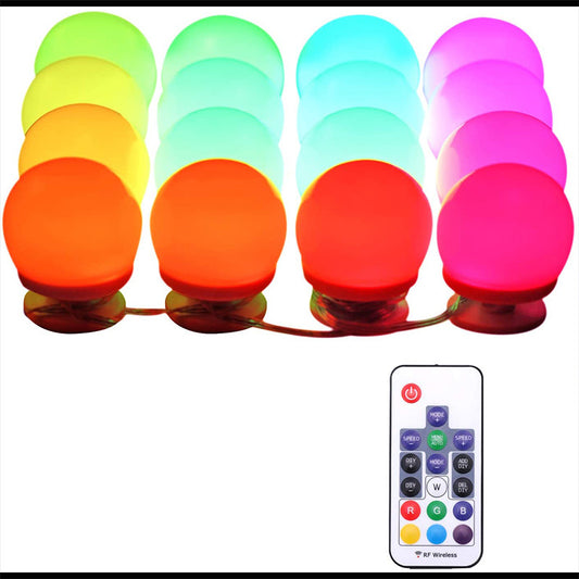 LED RGB Colorful Vanity Mirror Lights 2