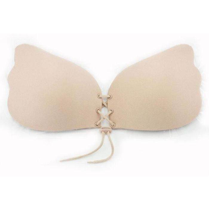 Lace-Up Invisible Push-Up Bra