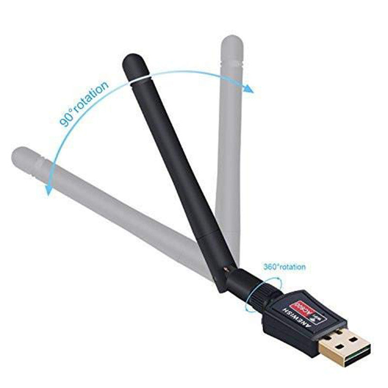 USB Wireless Adaptor 600Mbps WIFI Receiver 802.IIN