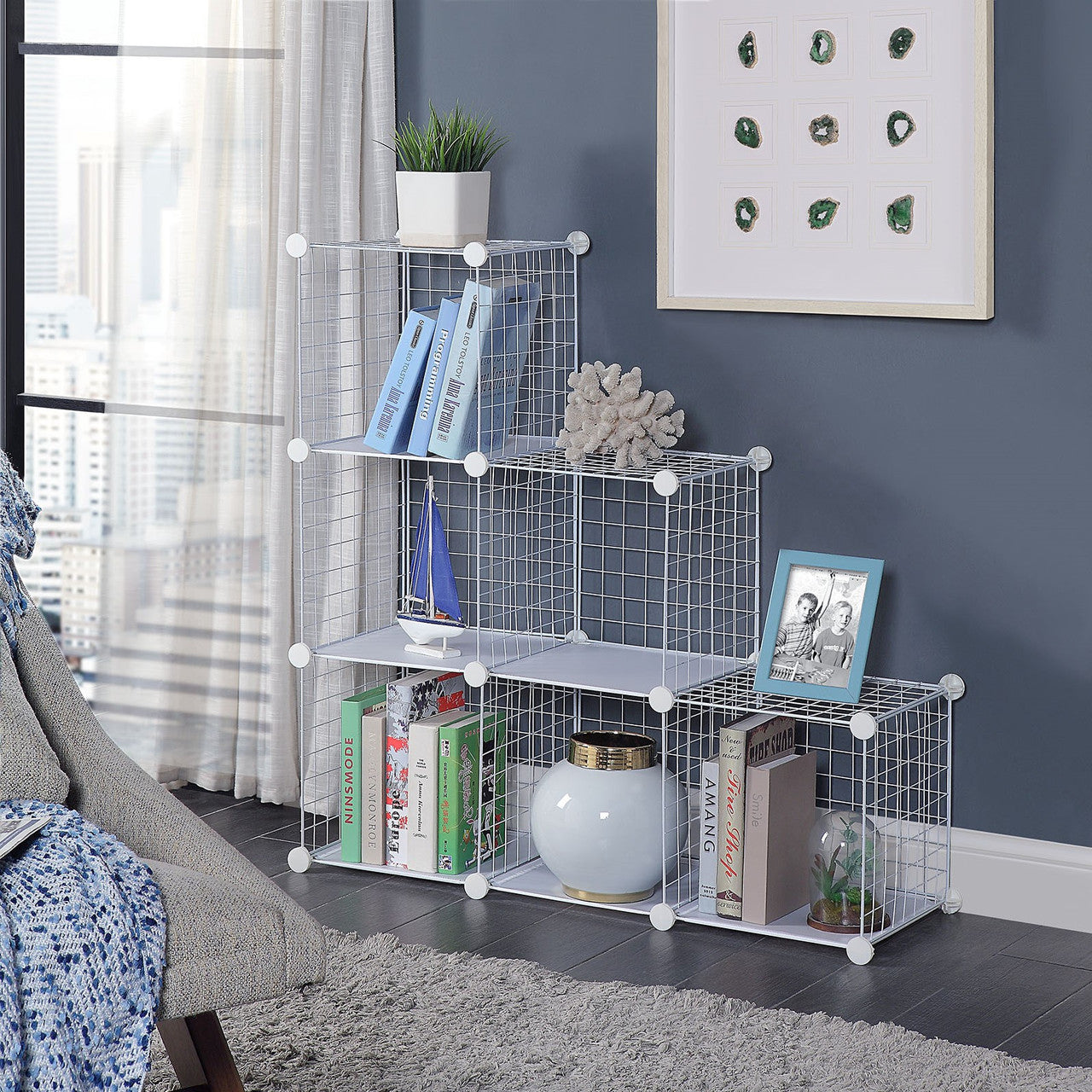 Multifunction Space Saving Metal Organizer