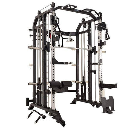 Multifunction Fitness Equipment 3 in 1 Combo Power Rack With Smith Machine Function1