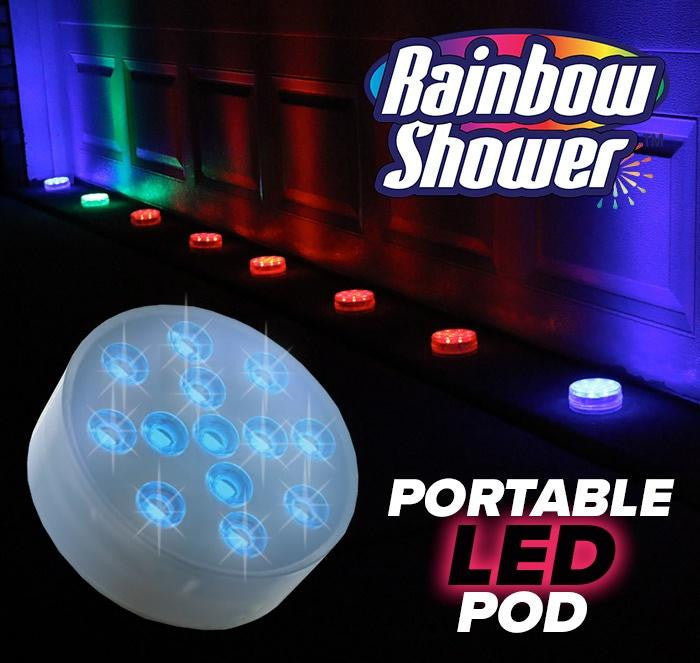 Portable LED Rainbow Shower Pod perfect dealz1