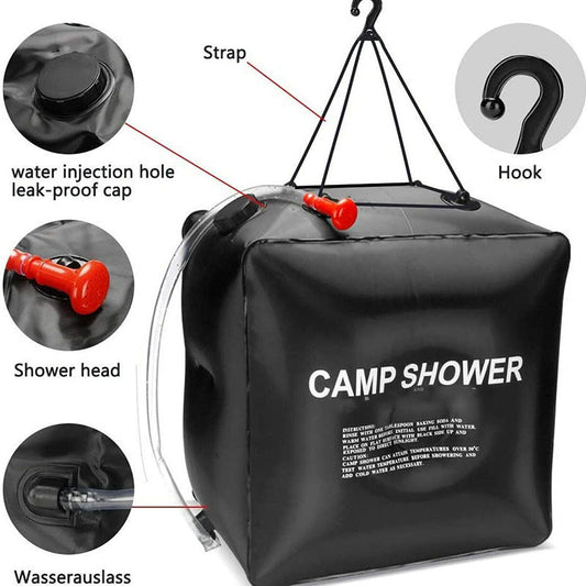 Portable Outdoor Shower Bag 40L 3