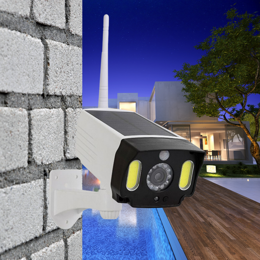 Radar Sensor LED Solar Dummy Camera Light