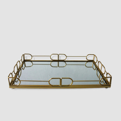 Rectangle Mirrored Vanity Tray Large Size 1