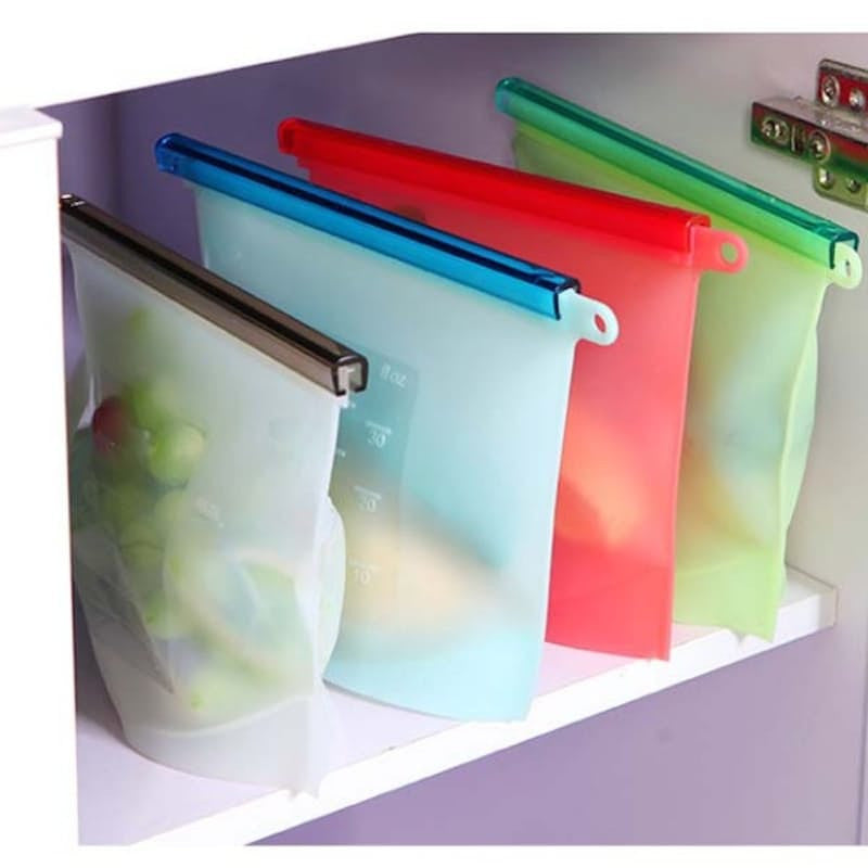 Reusable Vacuum Food Sealer Bags x 2