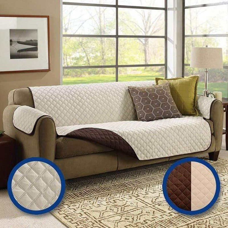 Reversible Couch Cover for 3 Seater