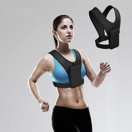 Free Motion M2 Training & Running Vest Chest Phone Holder Running Rig