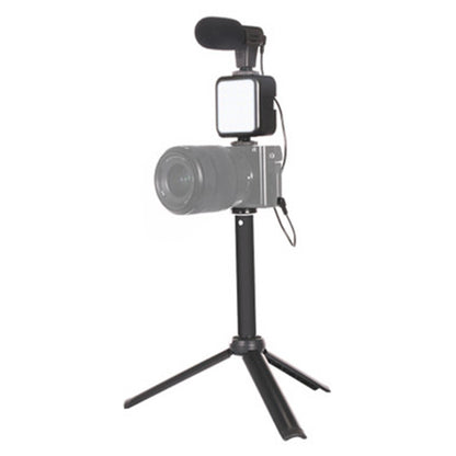 Selfie Stick With LED Light with Microphone