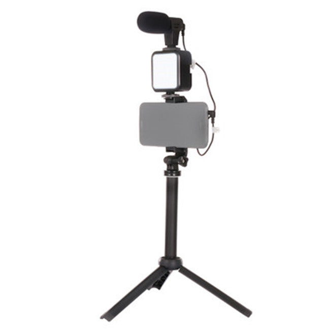 Selfie Stick With LED Light with Microphone