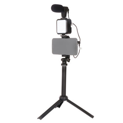 Selfie Stick With LED Light with Microphone