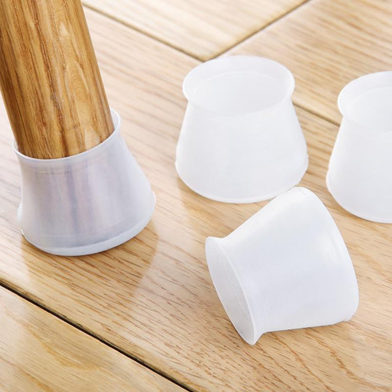 4Pcs Silicone Protection Cover for Chairs