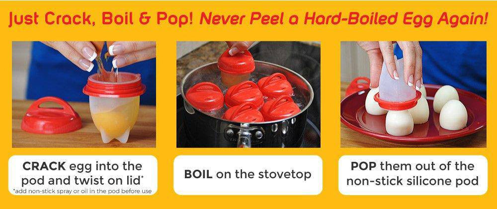 Silicone Egg Boil Pods Perfect Dealz10