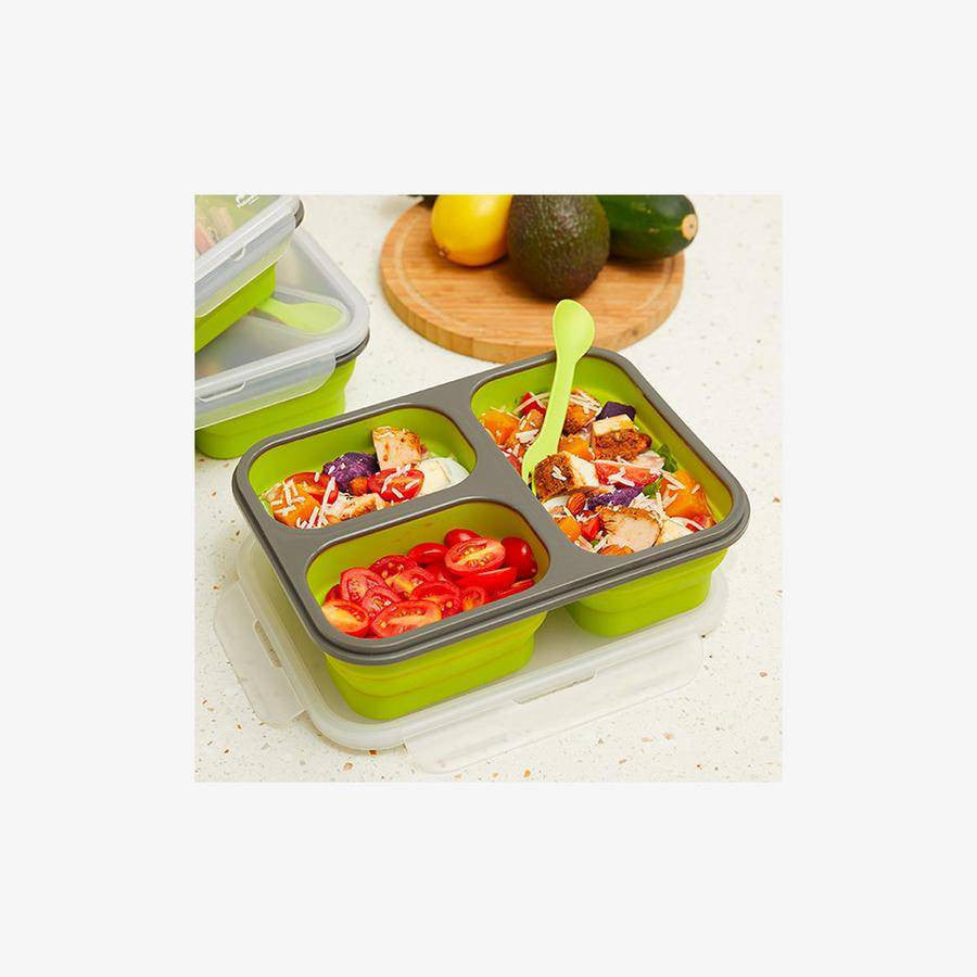 Silicone Foldable Lunch Box 1