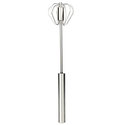 Stainless Steel Press Hand Whisk