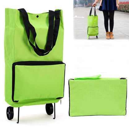 Folding Shopping Trolley Bag - Perfect-Dealz