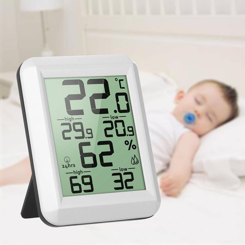 LCD Display Indoor Thermo hygrometer - Perfect-Dealz